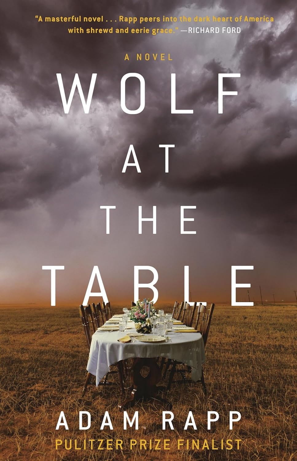 Image of the book cover for Wolf at the Table by Adam Rapp